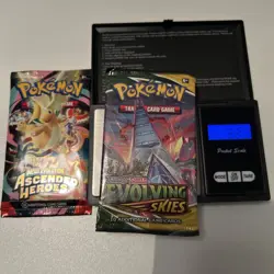 Pokemon Heavy Evolving Skies Sealed Booster Pack + Ascended Heroes Heavy NEW - Image 2