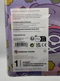 Pokemon TCG: Koffing & Weezing Sunset Binder Pokemon Center Exclusive - NEW - Image 2