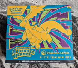 New/Sealed Pokemon Center TCG Mega Evolution Ascended Heroes Elite Trainer Box - Image 1