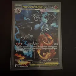 Pokemon Phantasmal Flames Mega Charizard X EX 125/094 SIR - Image 1