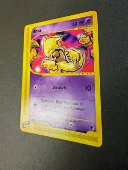 Pokemon TCG Abra Expedition Base Set Common Card 93/165 NM - Image 3