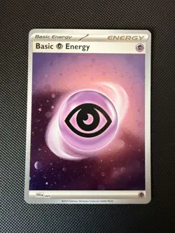 Basic Psychic Energy HD SWIRL Cosmos Holo - SVE 005 S&V 151 - Pokemon Card - Image 1