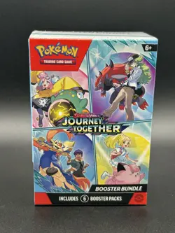 Pokemon TCG Journey Together Booster Bundle 6 packs New Factory Sealed - Image 1