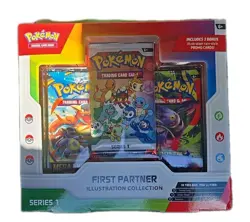 Pokemon TCG FIRST PARTNER Illustration Collection Series 1 - Factory Sealed - Image 1