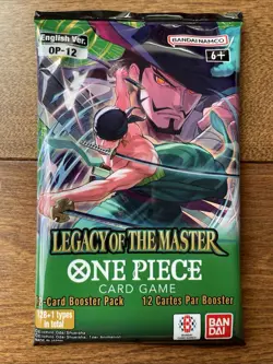 🔥 One Piece Legacy of The Master Booster Pack Card Game OP-12 English OP12 - Image 1