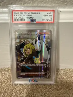 Pokemon Delinquent XY Premium Trainers Coll. Full Alt Art Promo #98b PSA 10 - Image 1