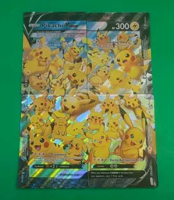 POKEMON! Pikachu V-Union SwSH Black Star Promo Set of 4 Mint Condition NICE!!! - Image 1