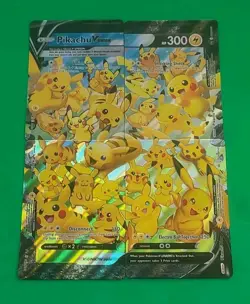 POKEMON! Pikachu V-Union SwSH Black Star Promo Set of 4 Mint Condition NICE!!! - Image 2
