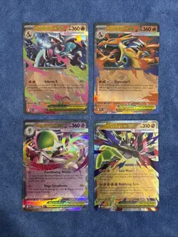 Pokemon Lot Mega Charizard X& Y Promos, Illustration Rare, Double Rare, Etc NM - Image 2