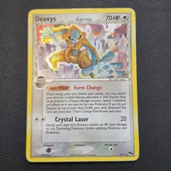 Pokemon TCG Deoxys Delta Species 2/17 Pop Series 4 Holo Rare MP Promo - Image 3
