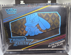 Pokemon Center TCG Crown Zenith Elite Trainer Box With Acrylic Case - Image 1