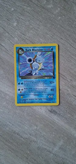 Pokemon Dark Blastoise #20/82 Non-Holo Rare - 2000 WotC Team Rocket Set - Image 1