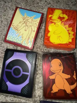 Huge Lot Pokemon Themed Sleeves, Card Dividers & Deck Boxes - Image 2