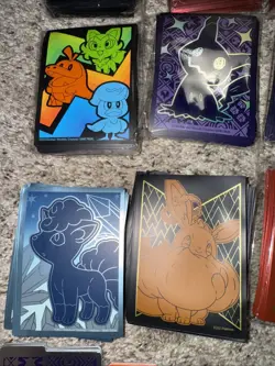 Huge Lot Pokemon Themed Sleeves, Card Dividers & Deck Boxes - Image 5