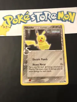 Pokemon - Pikachu Delta Species - Pop 5 - No Holo - English - 13/17 - Near Mint - Image 1