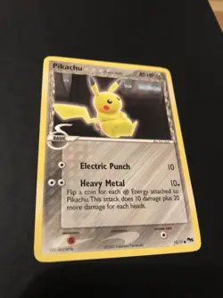 Pokemon - Pikachu Delta Species - Pop 5 - No Holo - English - 13/17 - Near Mint - Image 3
