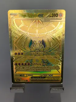 Pokemon TCG Mega Zygarde ex 124/088 *Gold* Secret Rare Perfect Order NM/Mint - Image 1