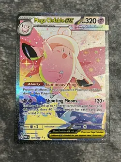 Pokemon Mega Clefable ex ME03: Perfect Order #119/088 SIR - Image 1