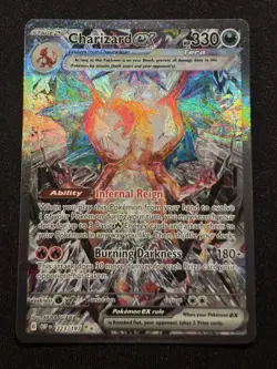 Charizard ex 223/197 Special Illustration Rare Obsidian Flames Pokemon Holo NM - Image 1