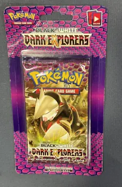 Dark Explorers Factory Sealed Blister Booster Pack Pokemon Black & White TCG - Image 1