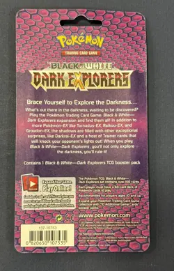Dark Explorers Factory Sealed Blister Booster Pack Pokemon Black & White TCG - Image 2
