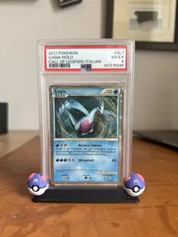 2011 Pokemon Shiny Lugia Call of Legends Secret Rare Holo #SL7 PSA 4 Italian - Image 1