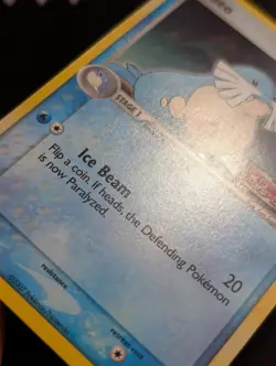 Sealeo 37/108 Power Keepers Pokemon LP Reverse Holo - Image 3
