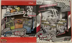 Pokemon White Flare Binder Collection + Unova Poster Collection (Sam’s Club) - Image 1