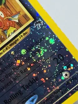 Pokemon Vintage Southern Islands Reverse Holo Marill 11/18 Rare WotC Promo Swirl - Image 2