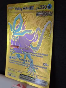 Walking Wake ex 215/162 Sv05: Temporal Forces Hyper Rare Pokemon TCG (Edge Nick) - Image 3