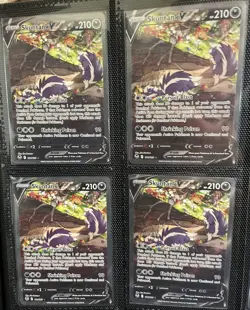 Skuntank V Alt Full Art Ultra Rare - 181/195 - Silver Tempest Pokemon 2022 - Image 3