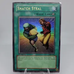 SNATCH STEAL 1st Edition Holo Foil YU-GI-OH TCG MRL-036 Heavily Played/Damaged - Image 1