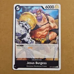 One Piece Jesus Burgess (OP10-085/162) OP10 Royal Blood NM TCG CCG - Image 1