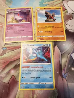 Pokemon TCG LOST ORIGIN Build and Battle Deck Exclusive Cards (Non-Holo) - Image 1