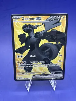 Pokemon TCG Zekrom EX Black Bolt Card 158/086 - Image 2