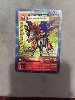Digimon Card Game MetalGreymon (Alternate Art) Rare Classic Collection EX1-008 R - Image 1