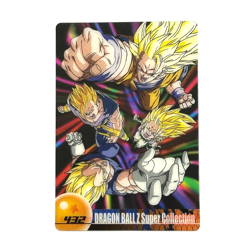 S3178 Son Goku Gohan Vegeta Gotenks Dragon Ball Z Morinaga Clear Card 432 N19 - Image 1