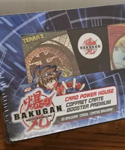 Bakugan Battle Brawlers Card Power House Booster Premium 30 Cards Pyrus New - Image 5
