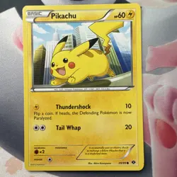 Pokemon Pikachu Card 39/99 Next Destinies Regular Common Basic 2012 - Image 1