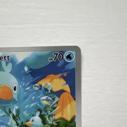 Pokemon Ducklett 109/086 Sv: White Flare Basic 70 HP Illustration Rare Holo Card - Image 4