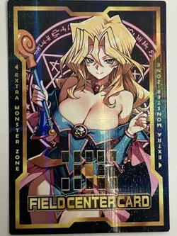 Dark Magician Girl (Mai Valentine) Yugioh Field Center Foil Card Holo Waifu - Image 1