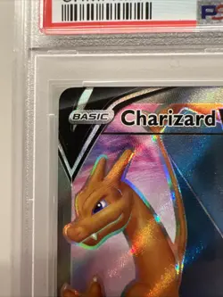 Charizard v SWSH050 Holo Promo Card Sword & Shield Psa 8 - Image 2