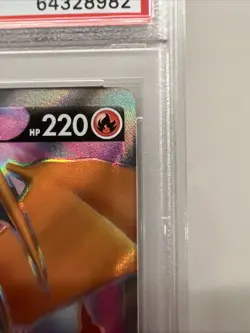 Charizard v SWSH050 Holo Promo Card Sword & Shield Psa 8 - Image 3