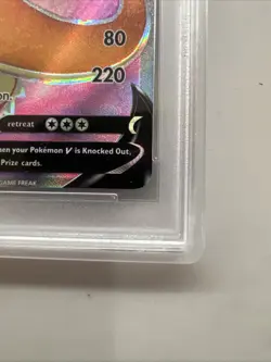 Charizard v SWSH050 Holo Promo Card Sword & Shield Psa 8 - Image 5
