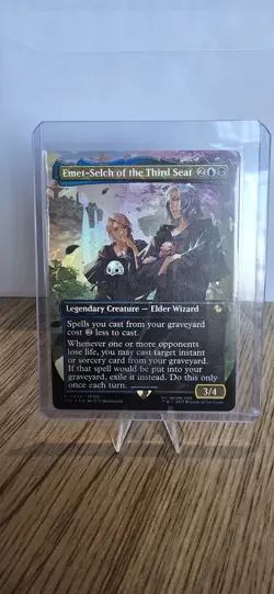 Magic The Gathering - Emet-selch of the third seat - Chocobo Track Foil - Image 3