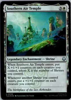 Southern Air Temple U Avatar: The Last Airbender 36 NM Foil Magic - Image 1