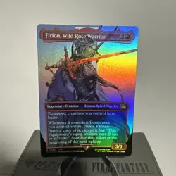 Firion, Wild Rose Warrior (Borderless) Final Fantasy Foil - Image 1