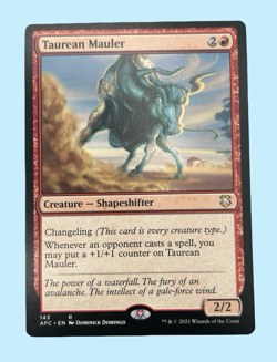 Taurean Mauler, Forgotten Realms, NM Near Mint, Magic the Gathering MTG - Image 1