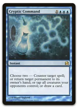 Cryptic Command #38 (LP) Modern Masters MMA Magic MTG - Image 1