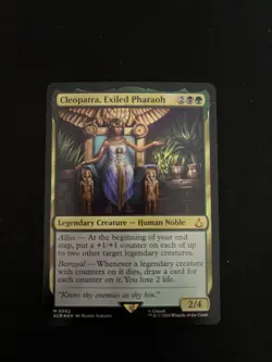 Cleopatra, Exiled Pharaoh Universes Beyond: Assassin's Creed Foil - Image 1